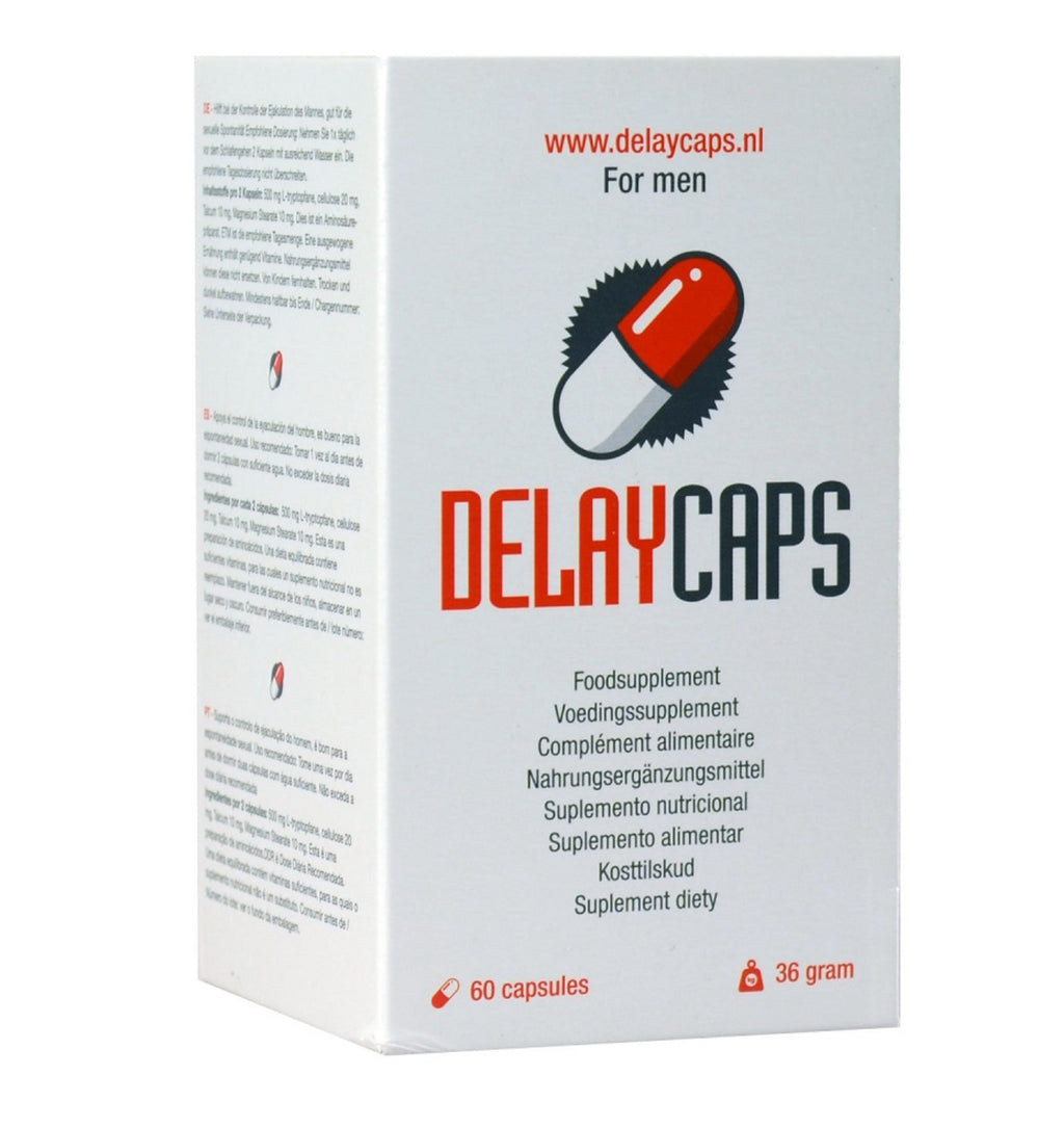 Delaycaps Performance Enhancement Pills (60 Pack)