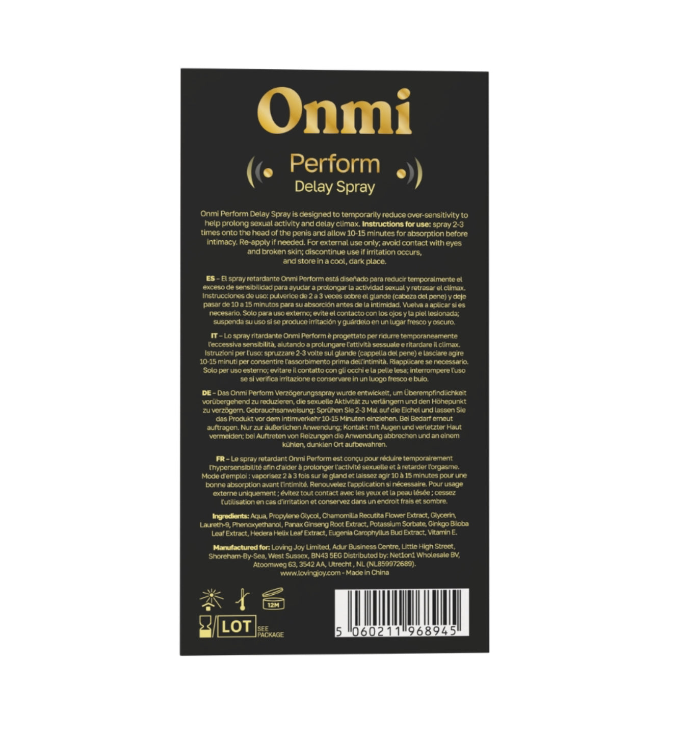 Onmi Perform Delay Spray