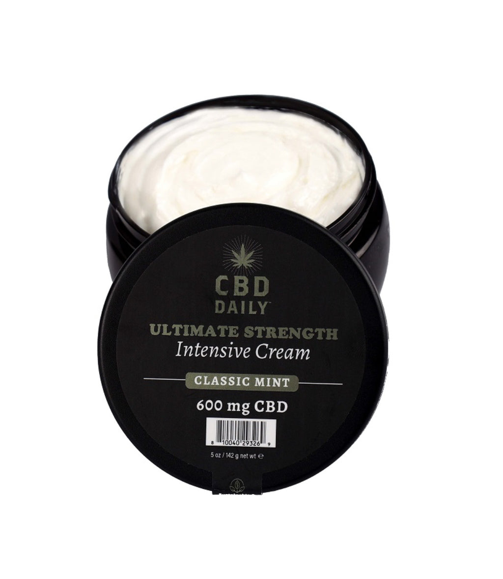 Earthly Body CBD Daily Ultimate Strength Intensive Cream - Cream Classic Mint 142g