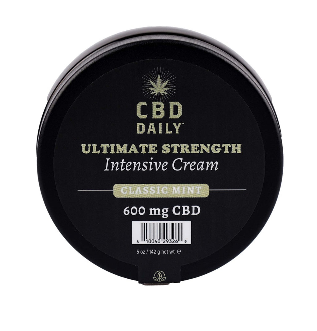 Earthly Body CBD Daily Ultimate Strength Intensive Cream - Cream Classic Mint 142g