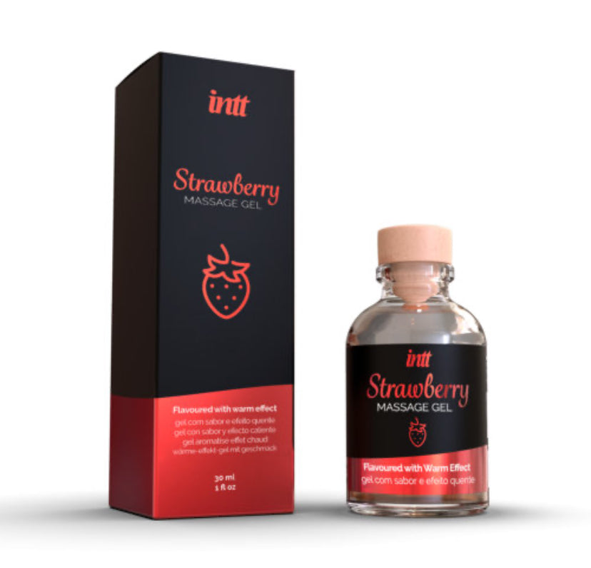Intt Massage Gel Strawberry Flavour